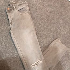 American eagle tan jeans